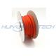 Red Color High Temp Braided Sleeving For Wire / Hose / Cable Harness Protection