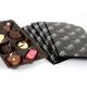 Uncoated Black OEM ODM 3ply Paper Cushion Pad Candy Box Packaging