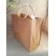 washable kraft paper shopping bag, tote bag