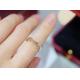 Jewelry Factory Luxury Brand Yellow Jewelry Cartier 18K Gold Engagement Ring