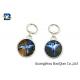 Customized 3D Lenticular Keychain Lightweight Eco - Friendly Material Souvenir Gift