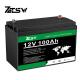 12V 100Ah Lithium Battery with 100Ah BMS Rechargeable Home Emergency Backup