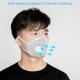 Adult Valved Dust Mask Formaldehyde Bad Smell Antibacterial Face Mask