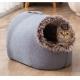 Cat Small Amazon Cat Bed Cave Pets Igloo Bed Hideout Cave Cushion Washable