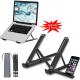 Non Slip Height Adjustable Laptop Stand 245mm With Phone Holder