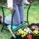 Folding Garden Kneeler Seat , Portable Garden Kneeling Stool Convenient Function