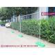 high 2.0m temporary fence system | Anti-climb Wire mesh filled | Injection Mould Plastic Block | Anping HeslyFence