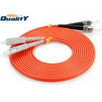 OM2 ST SC Multimode Duplex Fiber Patch Cord