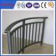 aluminum handrail for stairs/ aluminum balcony railing/ aluminum handrail brushed factory