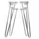 Customized Color Industrial Hairpin Metal Bench Legs for Wooden Desk Fixed Furniture Feet