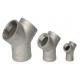 3 Inch 304 304l Stainless Steel Wye Pipe Fittings 45 Degree