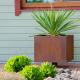 New Tactical Outdoor Corten Steel Planter Window Box Corten Flower Pots