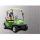 Electronic Small 2 Seater Golf Cart With Caddy Plate CE Approved , Green Color