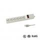 UL and CUL Tested Power Strip 1.5ft 3*14AWG Cord with Switch, Surge Protector