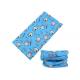 Polyester Blue Cute Design Kids  Head Scarf , 25*50 CM Breathable  Ski Neck Warmer Fast Dry