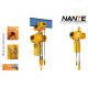 Yellow 1 T NCH Series Electric Chain Hoist Lifting Equipment With Hook