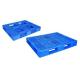 Large Capacity Supermarket Accessories Industrial Plastic Pallets Blue Stackable Grid Plastic Pallet