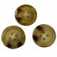 3/4 Four Hole Plastic Fake Horn Coat Buttons ODM Color Use For Coat sweater