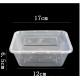 Disposable PP Plastic Take Away Box Microwavable With Lid