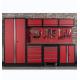 Workshop Organization Cabinet Steel Chest Rolling Tool Cabinet with 5 Inch PU Casters