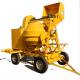 4 Wheel 350L Concrete Mixer 3KW Self Loading Convenient Mobile Concrete Mixer