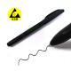 0.5mm ESD Antistatic Black Gel Pen With Antistatic Logo For Cleanroom Office