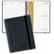 Weekly Planner Medium Size 2023-2023 Black Spiral Softcover Planner With plastic Ruler