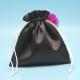 Security Soft Drawstring Bag , Hot Stamping Surface Handling Satin Shoe Bag