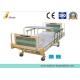 Aluminum Alloy Handrail Adjustable Double Crank Ward Bed Medical Hospital Beds (ALS-M231)