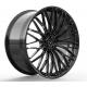 Bugatti Veyron Forged Aluminum Alloy Wheels Staggered 20 And 21 Gloss Black