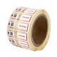Security Customized Sticker Labels Paper Vinyl Polyester Full Color Barcode Serialization