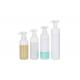 Customized Color And Logo PET Face Cleansing Foam Pump Bottle Skin Care Packaging UKF04