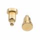 Stainless Steel Spring Pogo Pins With PEG 0.4μ Gold Over 1.4μ Nickel Plated