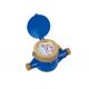 DN15mm Brass Residential Water Meters , Vane Wheel Rotary Water Meter LXSG-15E