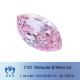 CVD Marquise Cut 1.1ct -4.8ct VS+ SI2 Matched Jewelry NGTC IGI Certificated Fancy Light Pink Lab Grown Pink Diamonds