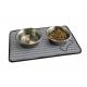 14x21inch Microfiber Pet Towel  Water Absorbent Dog Food Bowl Mats