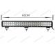 23.8 144W LED Offroad Light Bar Dual Row PC Lens Waterproof For Toyota