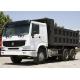 Tipper Dump Truck SINOTRUK HOWO 10 wheels can load 25-40tons Sand or Stones