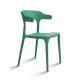 Cheap custom high quality green plastic chairs