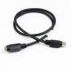 1m PVC Black PS2 Keyboard Wedge Cable KWB Male To Female Extension