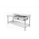 Durable SUS 304 500mm Stainless Steel Kitchen Sinks