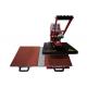 Flatbed Jersey Manual Heat Press Machine Magnetic Dual Stations