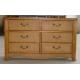 6-drawer wooden dresser/ chest,M/F combo ,console,hospitality casegoods DR-77