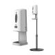 LCD Display Touchless 1300 ml Hand Sanitizer Stations Free Standing Spray Gel Foam Type