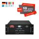 Rechargeable Rack Mount Lifepo4 Battery 100Ah Capacity With 5 Years Long Life