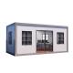 Extendable 3mm Modern Prefabricated Homes With Plastic Steel Window