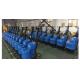 Blue Terrazzo Floor Grinding Machines For Vacuum Cleaner Wet And Dry Grinding