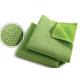 Green Scrub Daddy Microfiber Towels Glass Cleaning Cloth For Heavy Duty Places