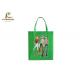 Heat Transfer Printed Reusable Shopping Bags With Handles Non Woven Eco Friendly