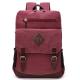 Reusable 13 Inch Polyester Laptop Bag / Red Canvas Laptop Backpack Lightweight